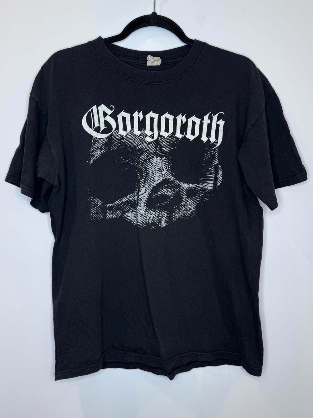 Gorgoroth Band Album black Heavy Cotton Black T Shirt sz large